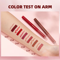 2-in-1 Dual Ended Matte Lip Liner and Long-Lasting Liquid Lipstick