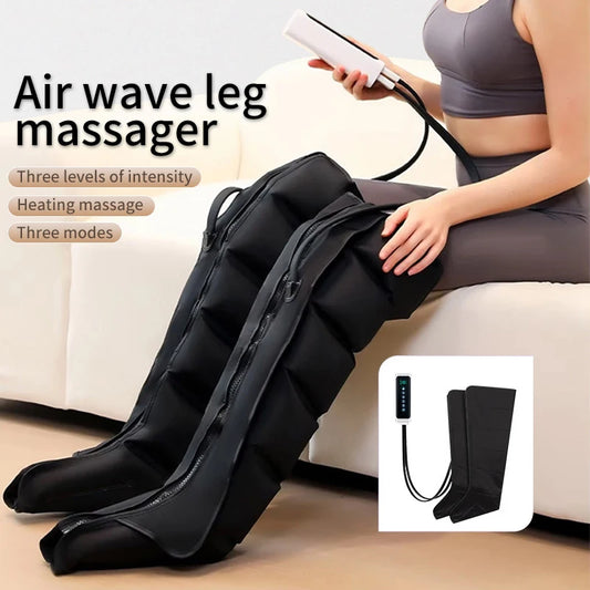 Electric Air Compression Leg Massager for Deep Tissue Recovery