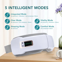 Electric Eye Massager with Heat and Vibration for Eye Relief