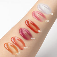 6-Piece Hydrating Water-Gloss Lip Oil Set