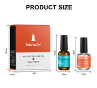 Professional Nail Prep Dehydrator and Primer Set
