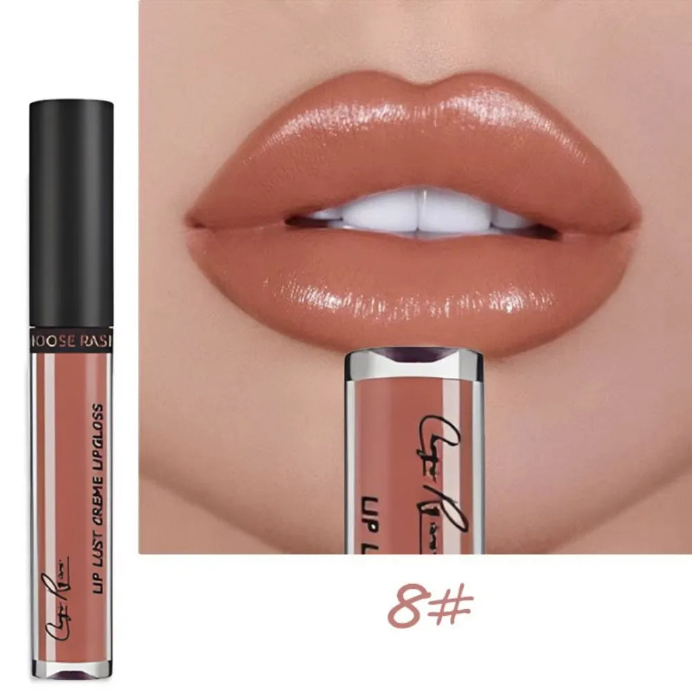 Waterproof Long-Lasting Moisturizing Lip Gloss - 10
