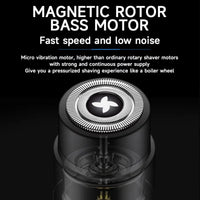 Portable Mini Electric Shaver for Smooth Travel Grooming