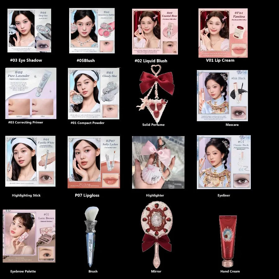 All-In-One Professional Makeup Collection Set - 6