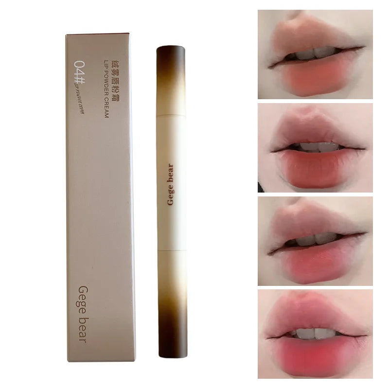 Velvet Matte Lip Powder Cream for Long-Lasting Soft Finish - 1