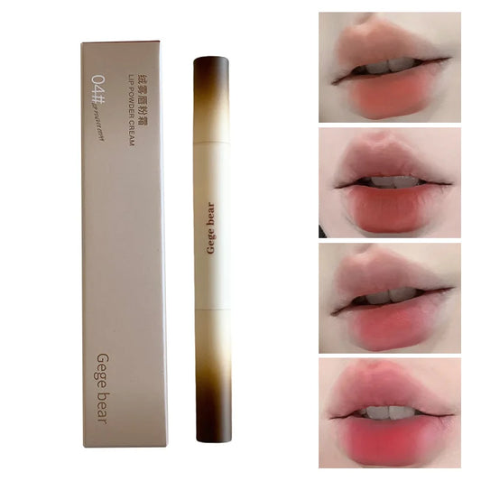 Velvet Matte Lip Powder Cream for Long-Lasting Soft Finish