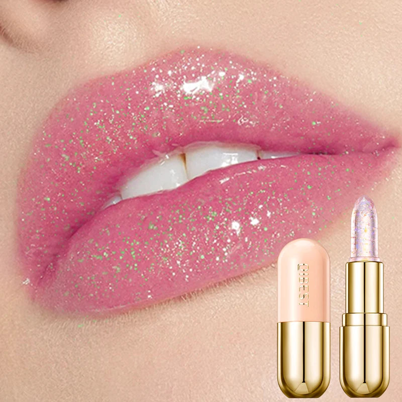 Color-Changing Moisturizing Glitter Lip Balm - 22