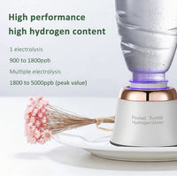 Portable Hydrogen Water Ionizer Generator