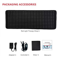 Wearable LED Red & Infrared Light Therapy Belt for Pain Relief