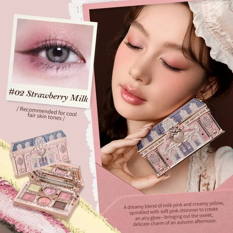 Nine-Color Angel Themed Eyeshadow Palette - 30