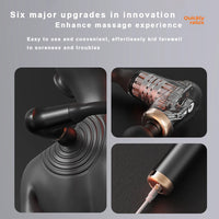 Ergonomic Percussion Massage Gun for Deep Tissue Muscle Relief