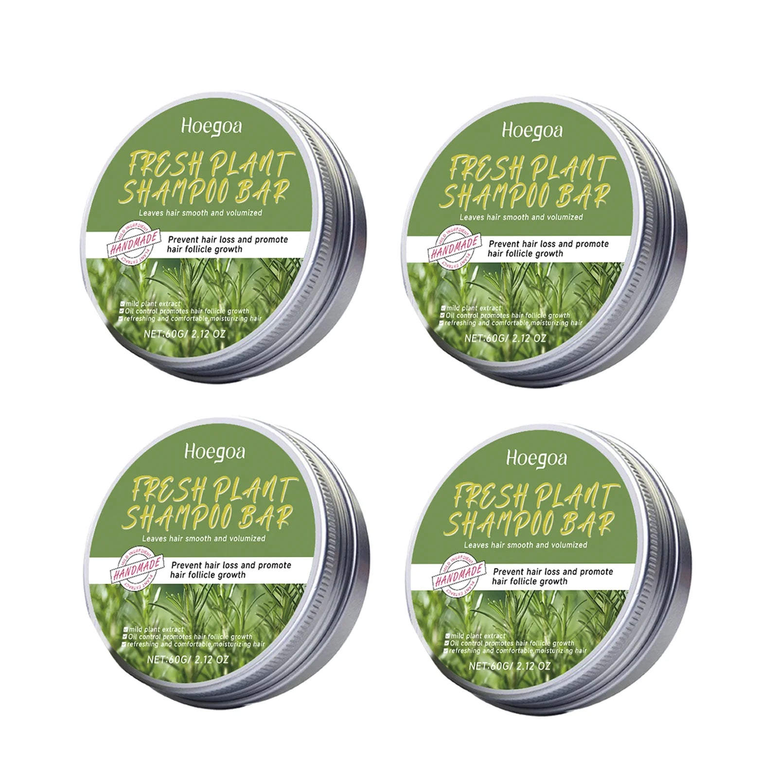 Rosemary Strengthening Shampoo Bar for Hair Growth - 11