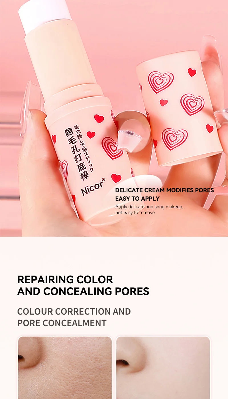 Matte Pore Invisible Makeup Primer Stick - 10