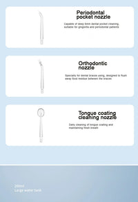 Portable Cordless Water Flosser for Teeth Cleaning