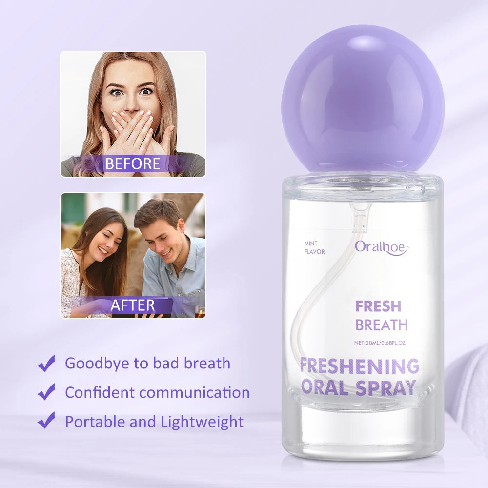 Refreshing Mint Oral Breath Spray for Instant Freshness - 9