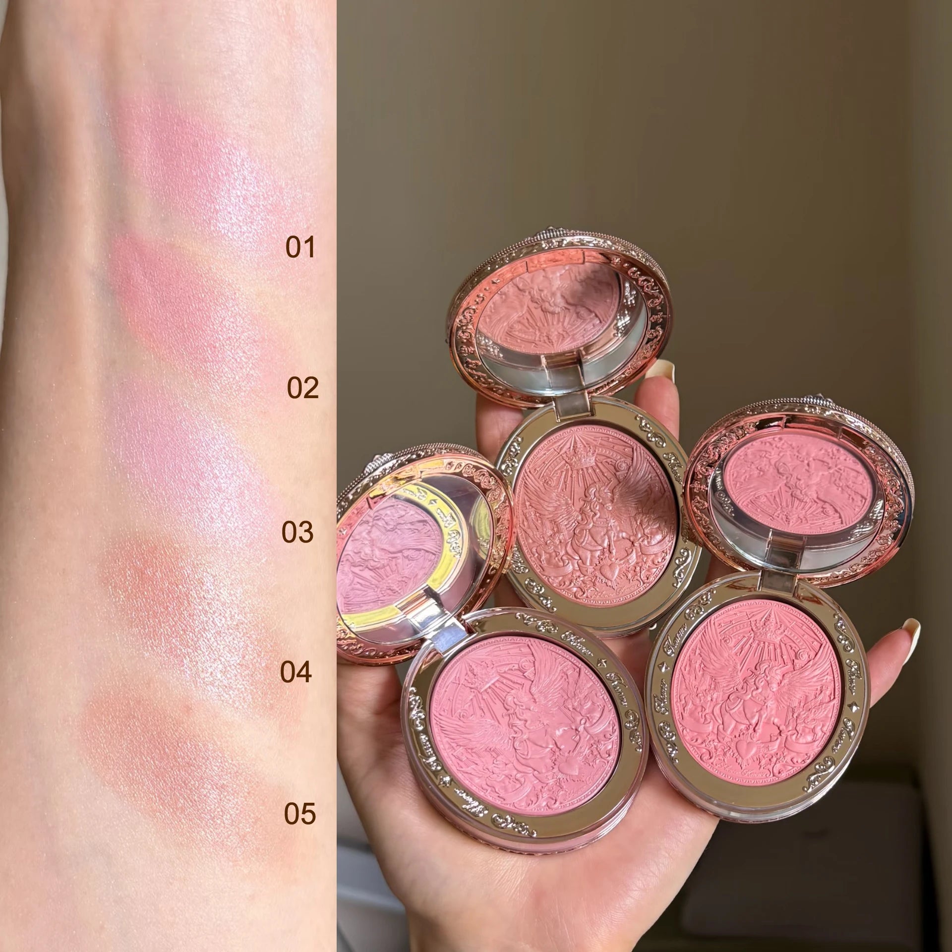 Satin Glow Powder Blush with Radiant Finish - 10