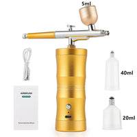 Portable Mini Airbrush Kit for Nail Art and Makeup