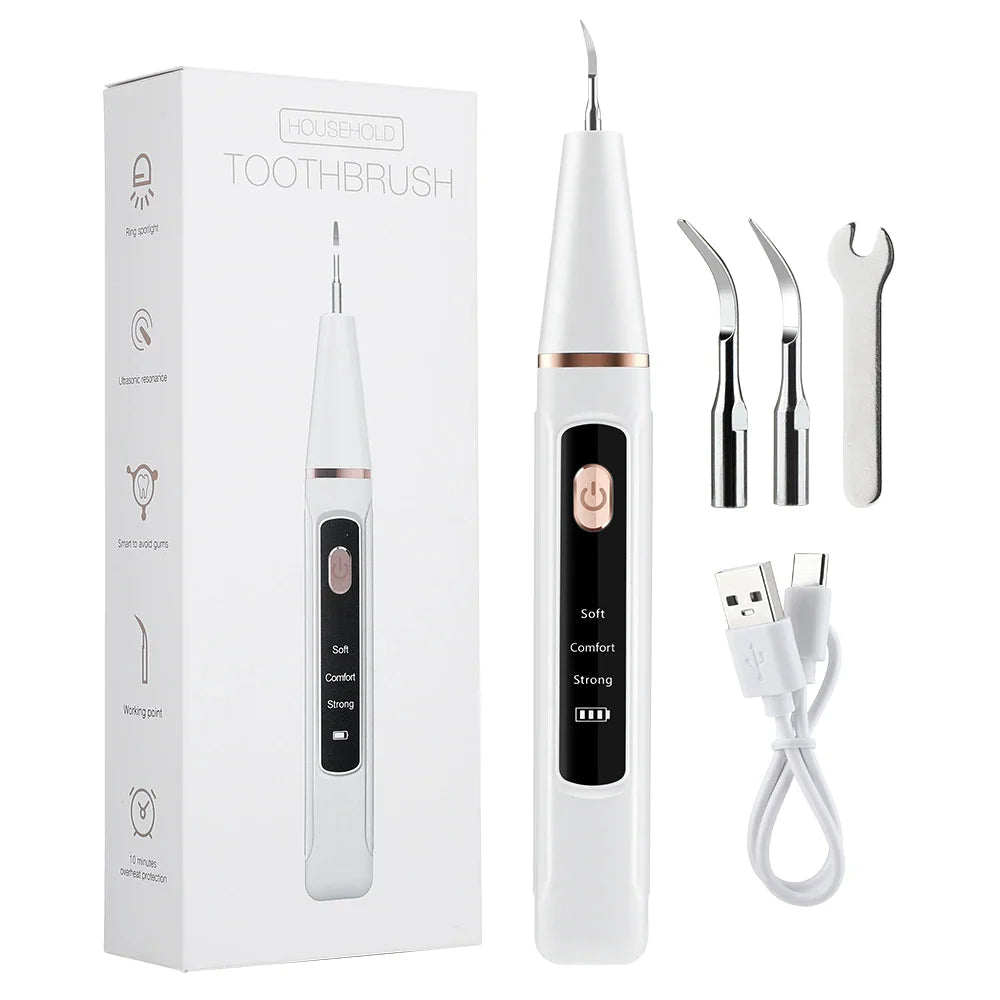 Ultrasonic Teeth Cleaner and Whitening Kit - 30