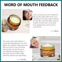 Anti-Aging Retinol Face Cream for Fine Lines and Firming