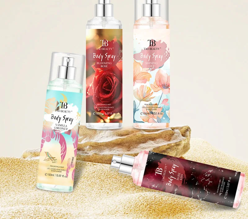 Long-Lasting Alcohol-Free Floral Body Fragrance Mist - 18