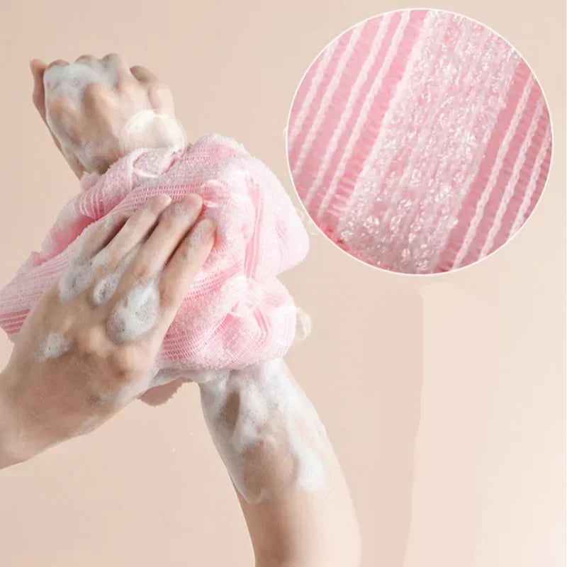 Exfoliating Japanese Bath Back Scrubber Towel - 6
