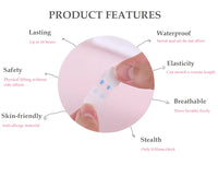 Invisible Instant Face Lifting Stickers for V-Shape Contouring