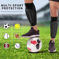 Impact-Resistant Shin Guard Sleeves for Sports