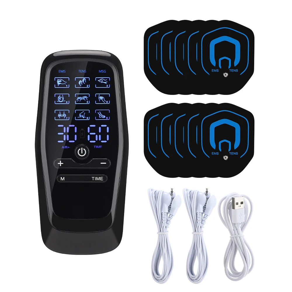 Portable Electric Muscle Relief TENS & EMS Massager - 15