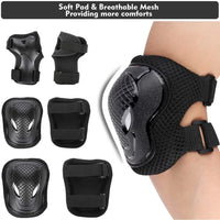 Protective Kids Knee and Elbow Pad Set for Sports