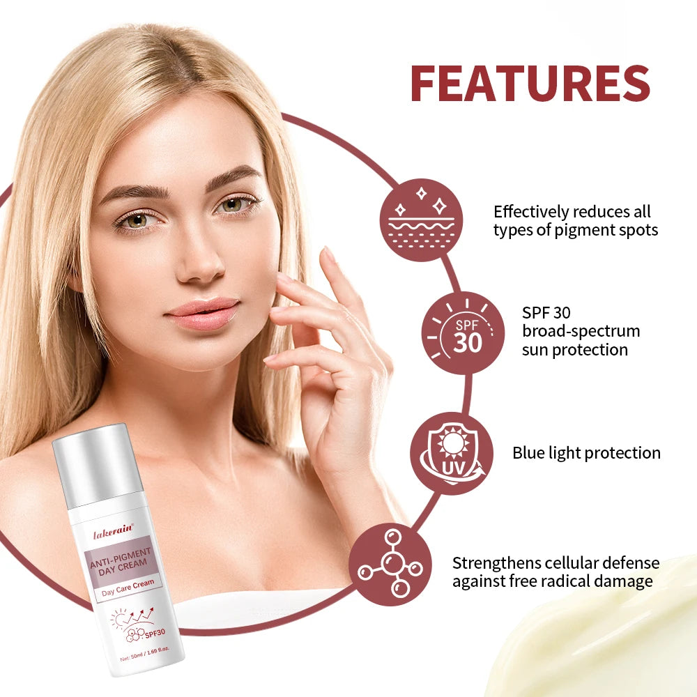 SPF 30 Anti-Pigment Daily Moisturizing Day Cream - 2