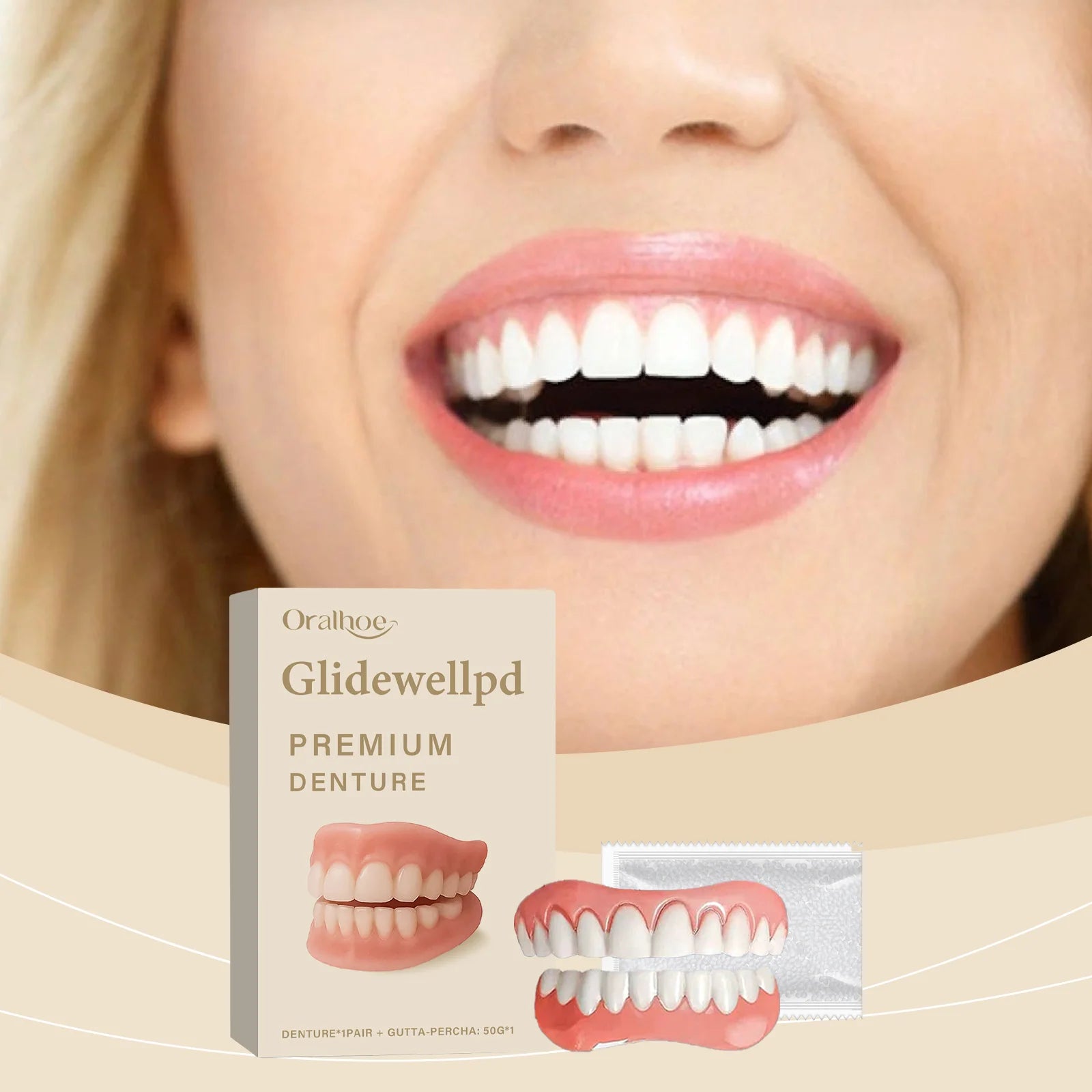 Temporary Silicone Cosmetic Dentures for Instant Smile Restoration - 7