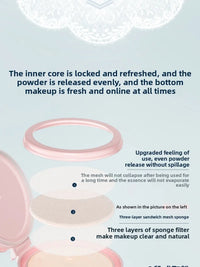 Moisturizing Air Cushion Foundation for Flawless Natural Coverage