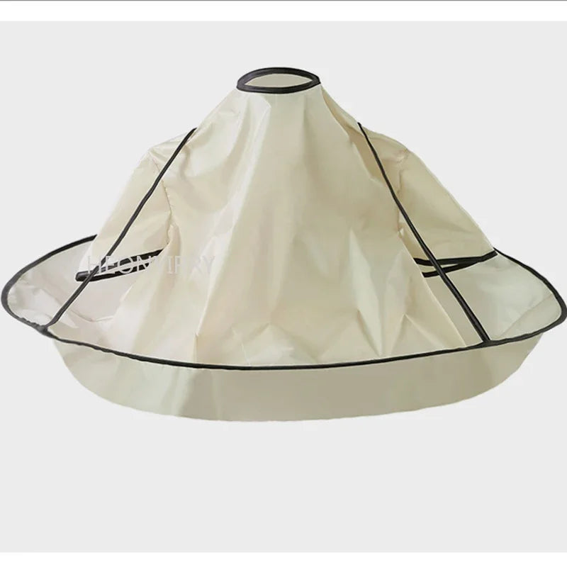 Waterproof Foldable Umbrella Hair Cutting Cape - 5