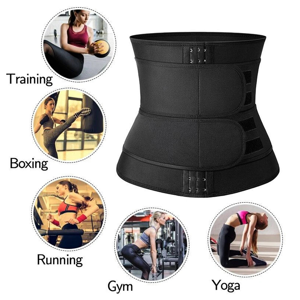 Sauna Sweat Waist Trainer and Tummy Slimming Belt - 19