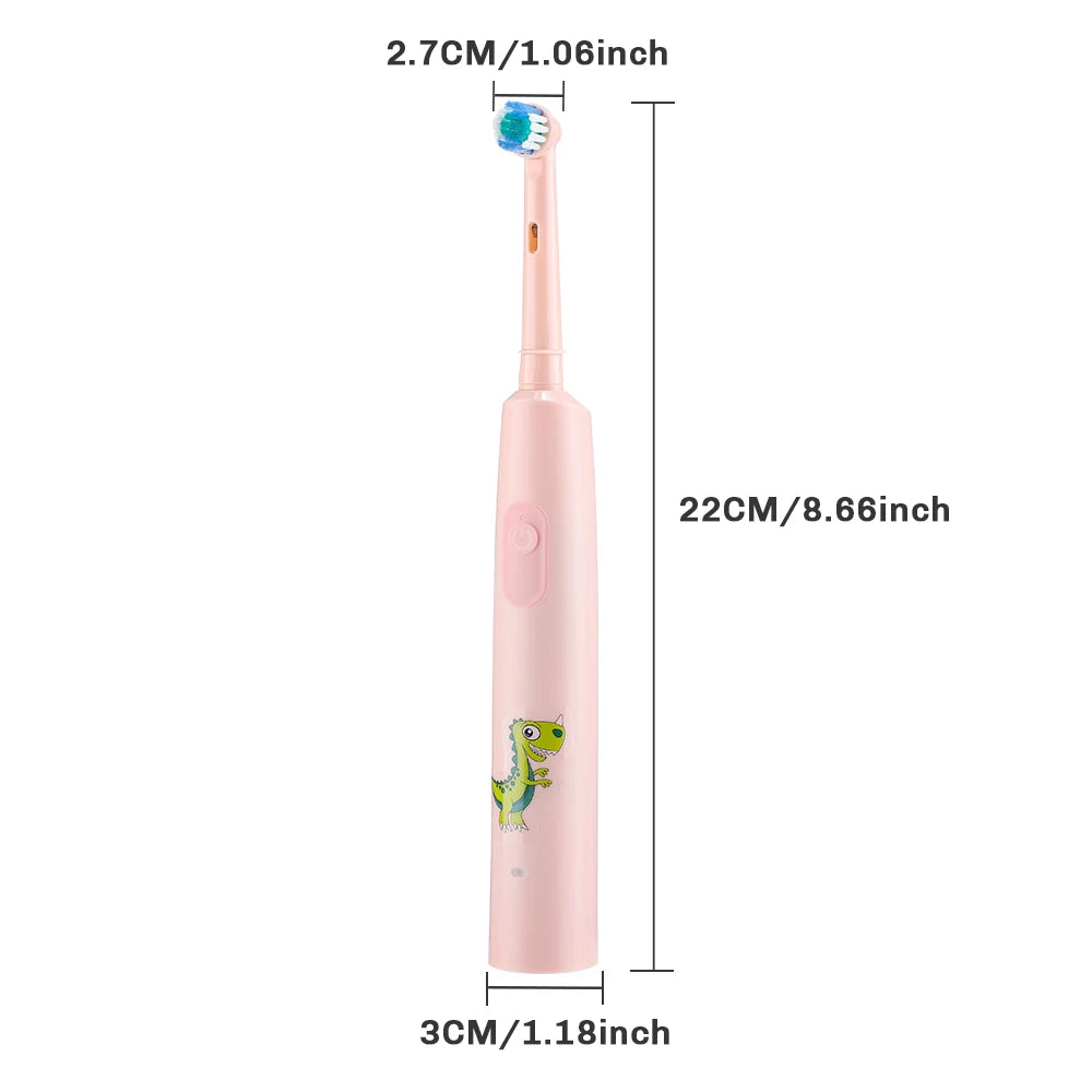Rechargeable Rotary Electric Toothbrush for Adults and Kids - 16