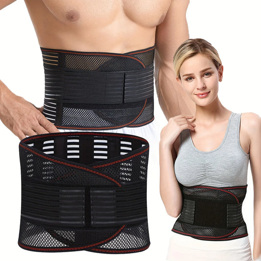 Adjustable Breathable Back Support Belt for Lower Back Pain