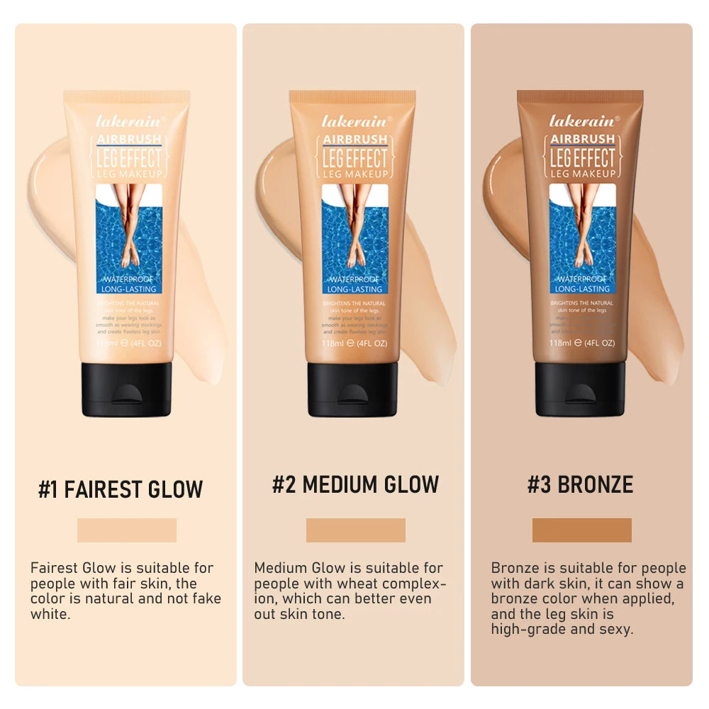 Waterproof Leg Foundation for Flawless Even Skin Tone - 5