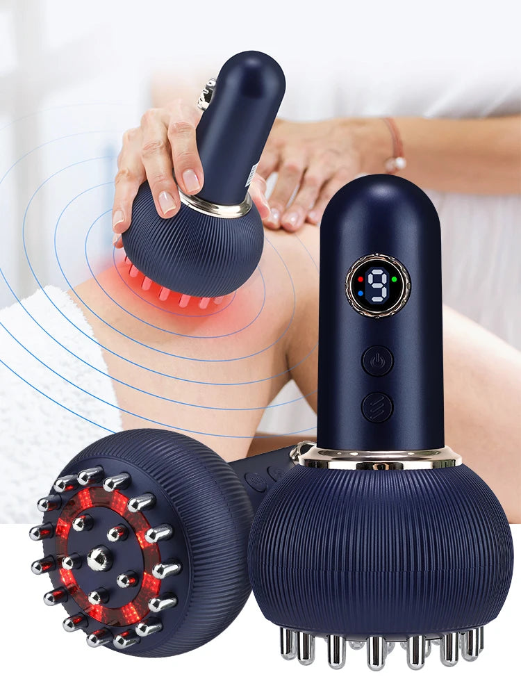 Electric Meridian Gua Sha Body Massager with Heat and Vibration - 11