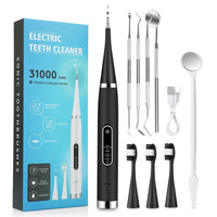 Electric Ultrasonic Teeth Cleaner and Plaque Remover