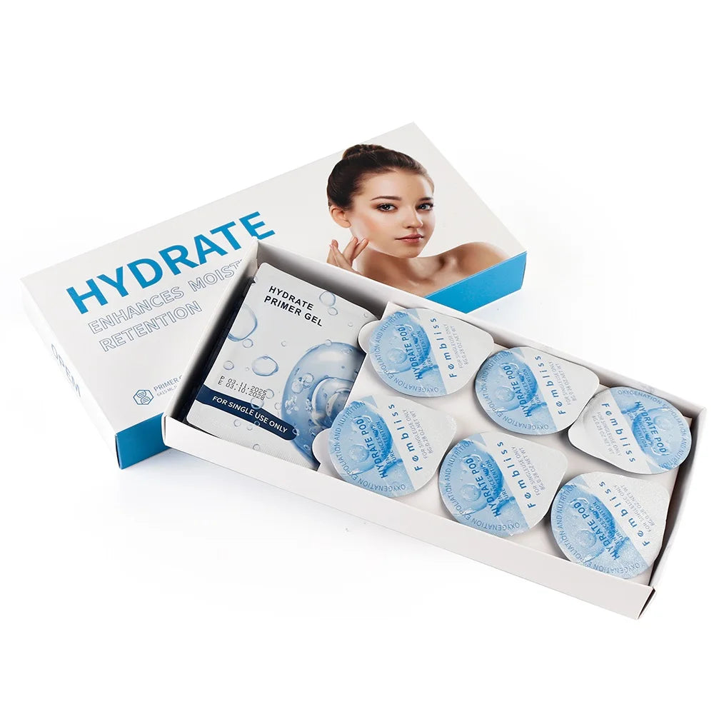 CO2 Oxygen Facial Treatment Capsule and Gel Kit - 20