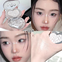 Shimmer Highlighter Powder for Radiant Face Contouring