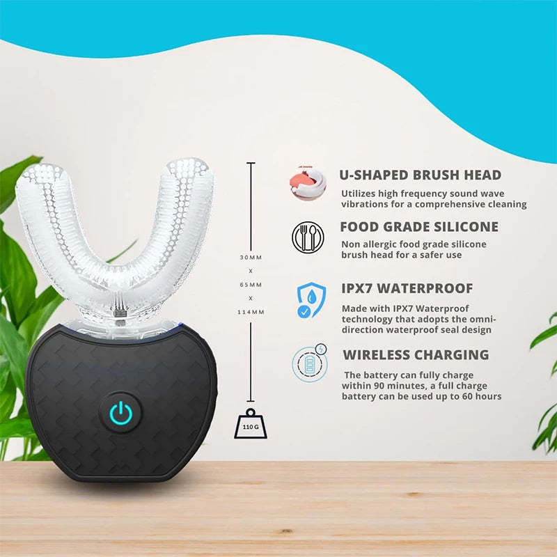 U-Shaped Sonic Electric Toothbrush for Deep Cleaning - 7