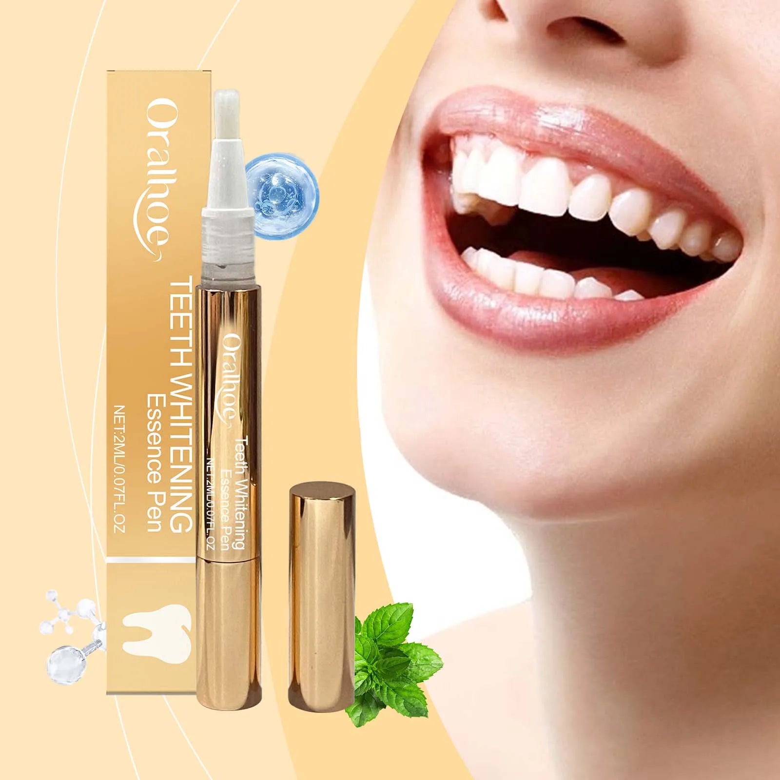 Professional Teeth Whitening Pen for Stain Removal - 1