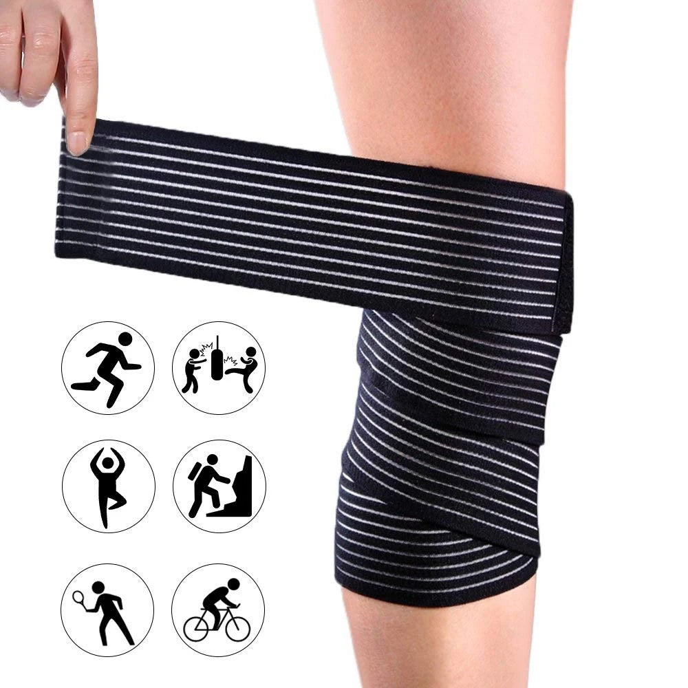 Adjustable Elastic Compression Support Wrap for Joints and Muscles - 12