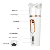 Portable Nano Facial Mist Sprayer for Instant Skin Hydration