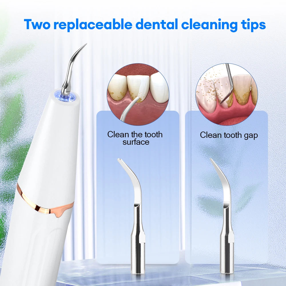 Ultrasonic Teeth Cleaner and Whitening Kit - 14