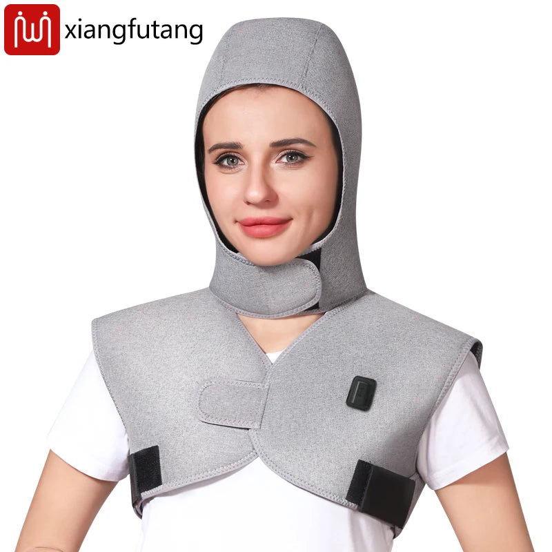 Red Light Therapy Heating Shoulder & Neck Wrap Massager - 4
