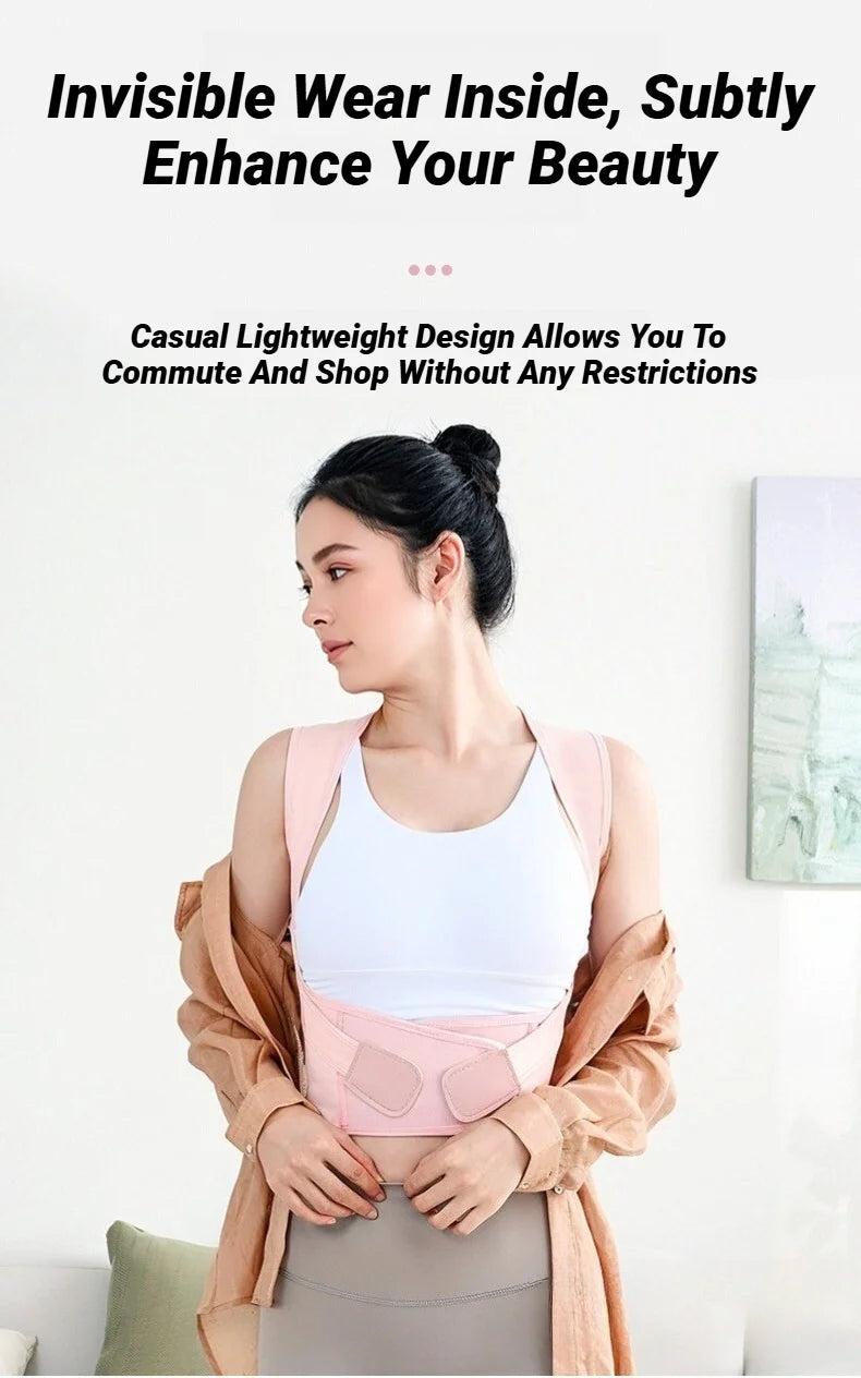 Adjustable Back Posture Corrector for Spine and Shoulder Support - 13