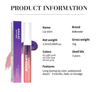 Waterproof Peel-Off Lip Stain Tint