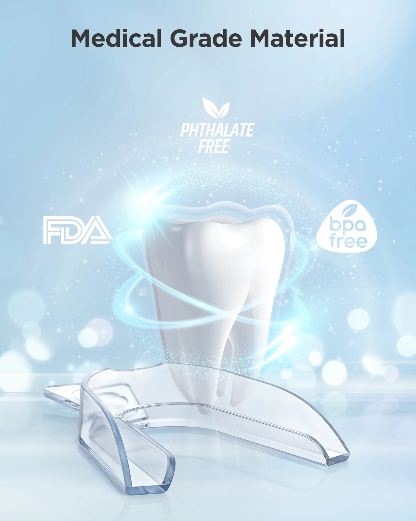 Custom Moldable Night Guard for Teeth Grinding and Bruxism - 3